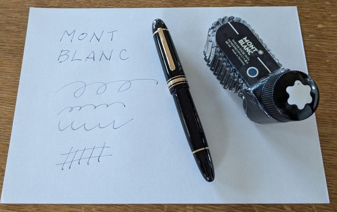 【値下中！】モンブラン 万年筆 マイスターシュテュック149 18K 名入れなし