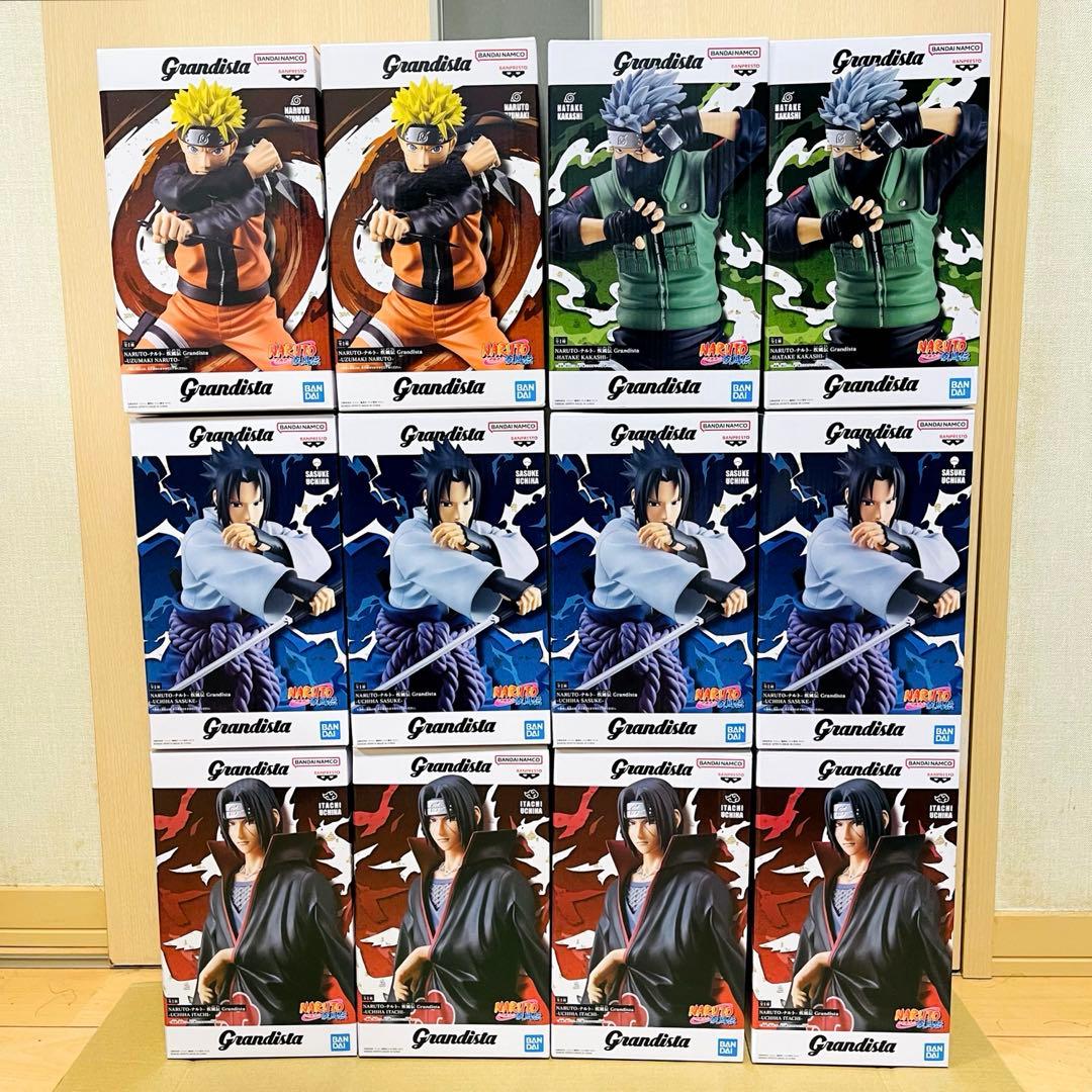 NARUTO ナルト疾風伝　Grandista フィギュア　まとめ売り