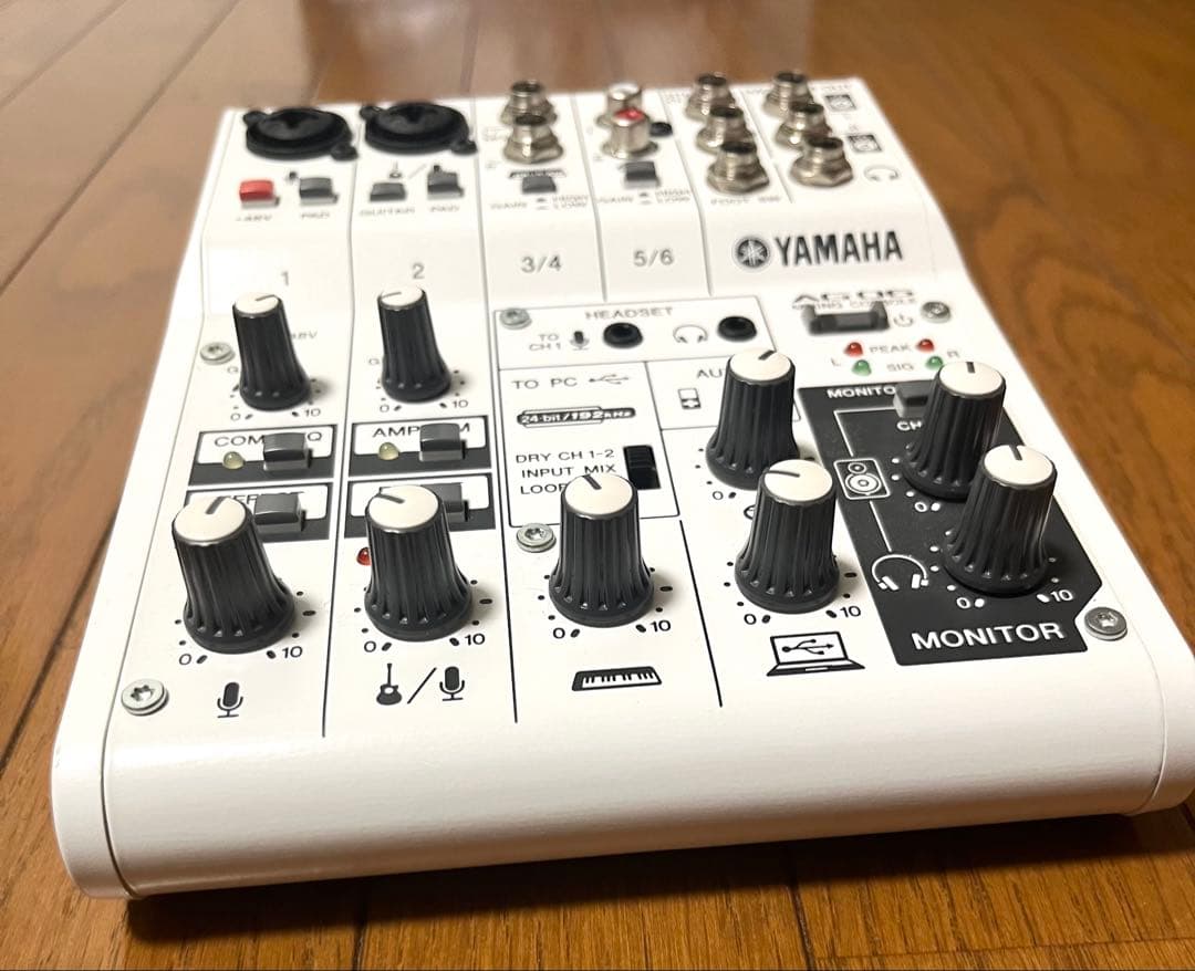 YAMAHA AG06 ウェブキャスティングミキサー (ヤマハ)