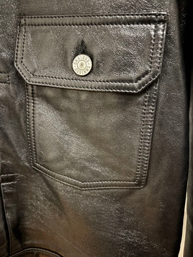 【美品】OMNIGOD 1stタイプ ラムレザージャケット