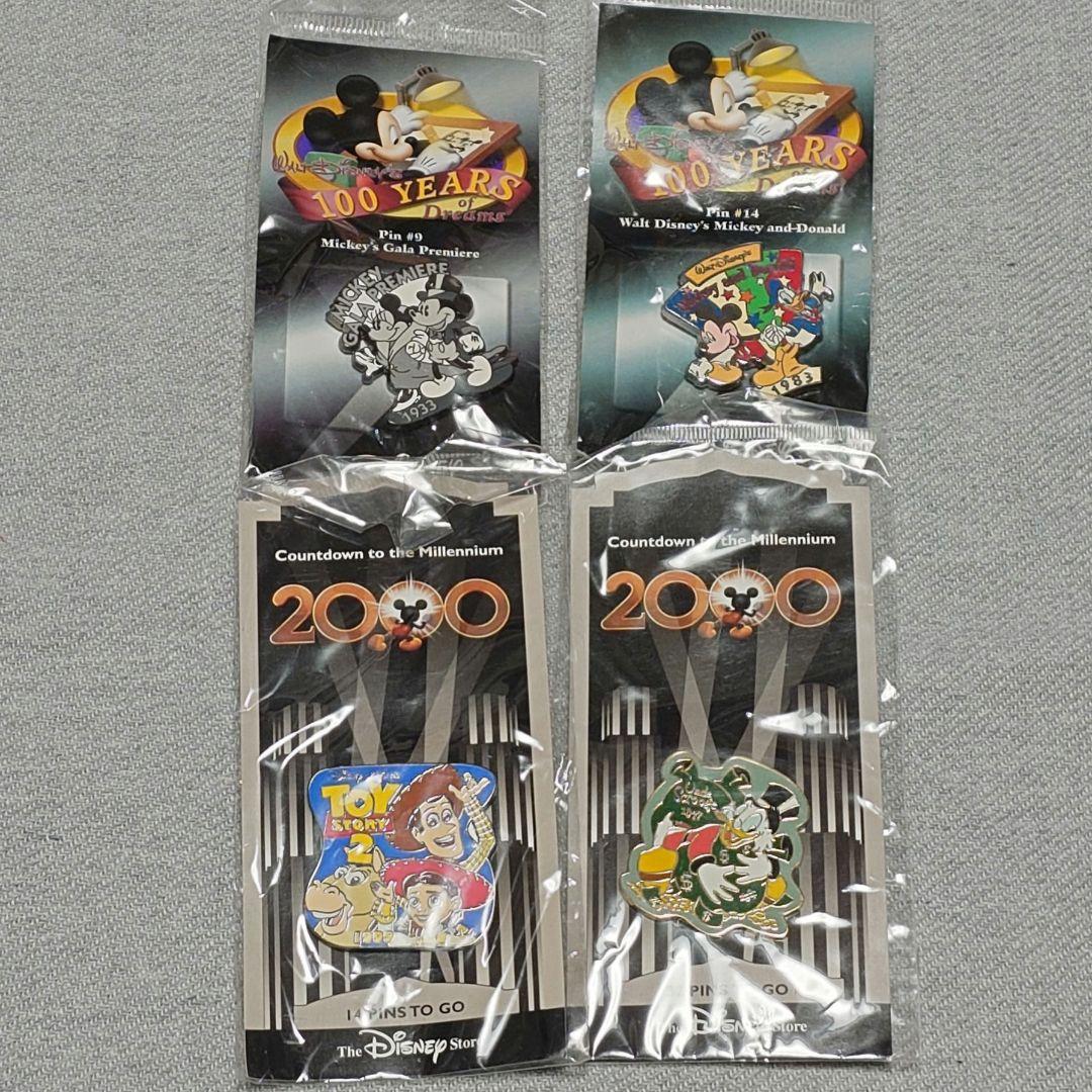 ディズニーストア ウォルト生誕100周年 ピンバッジ 11個セット