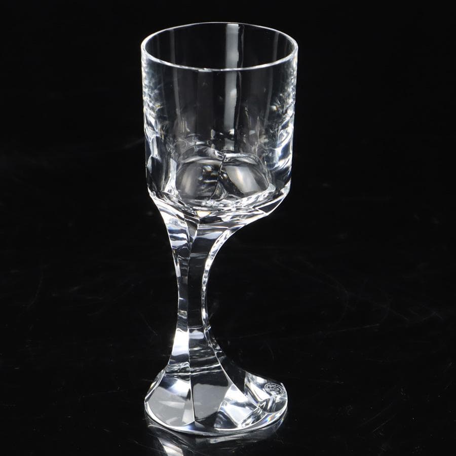 Y2935-1A バカラ クリスタル 超希少作品「ナルシス」ワイングラス