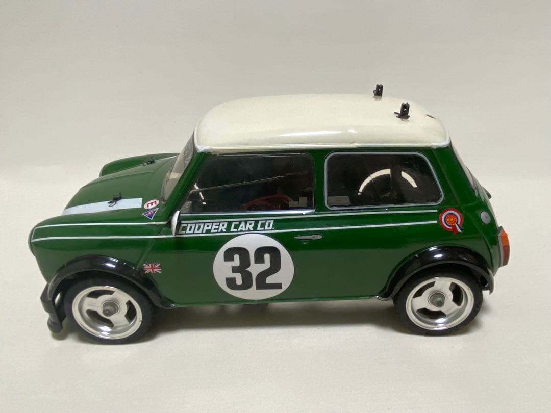 タミヤ 1/10 ミニクーパーレーシング　プロポ付