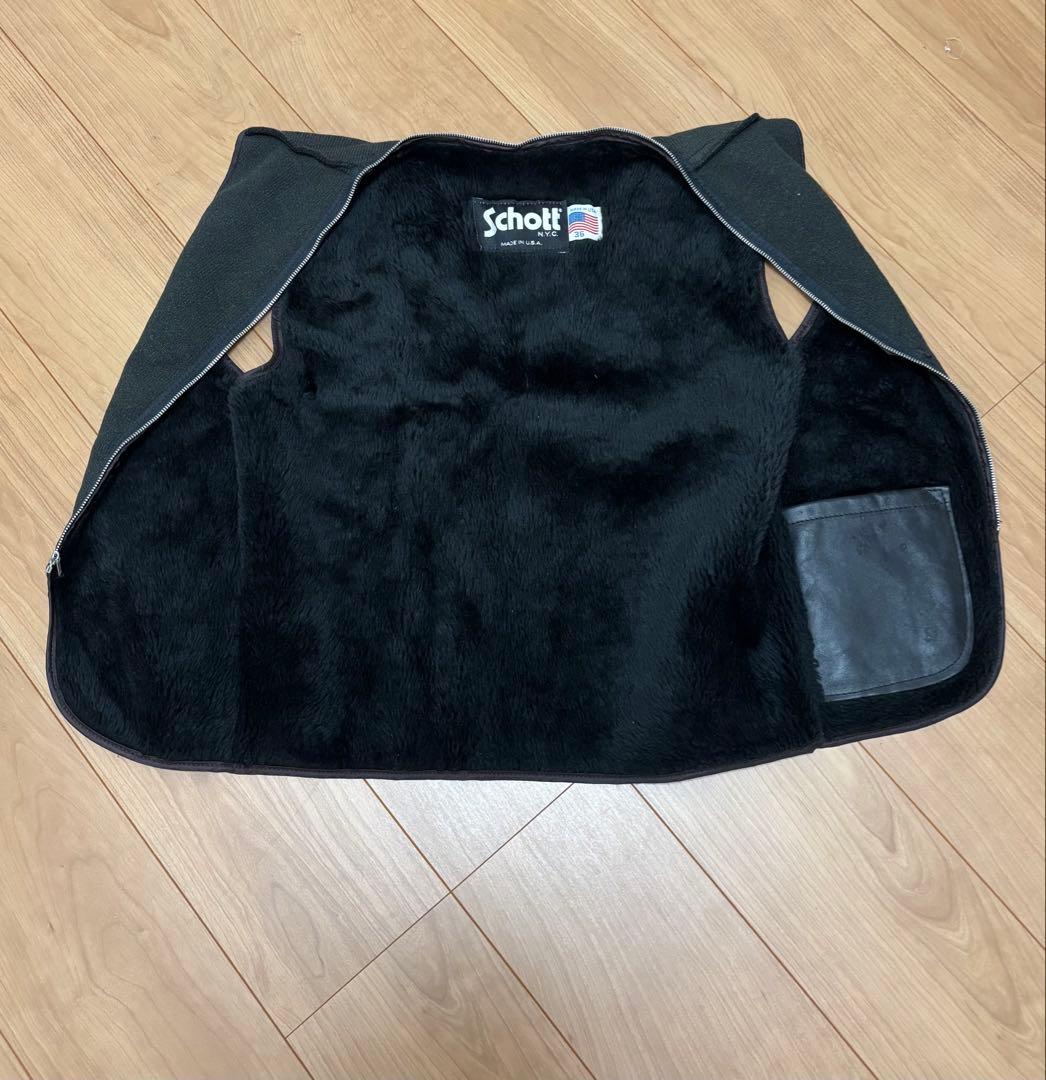 Schott シングルライダース　36サイズ
