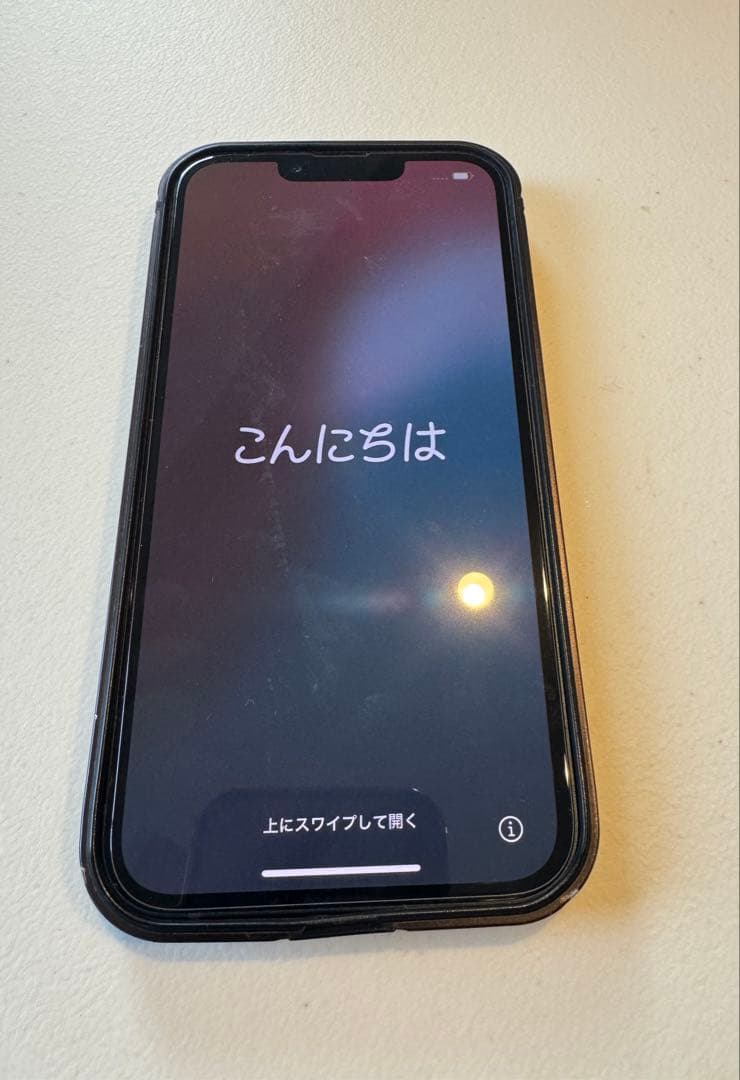 美品！Apple iPhone 13 ブラック 本体 箱付き