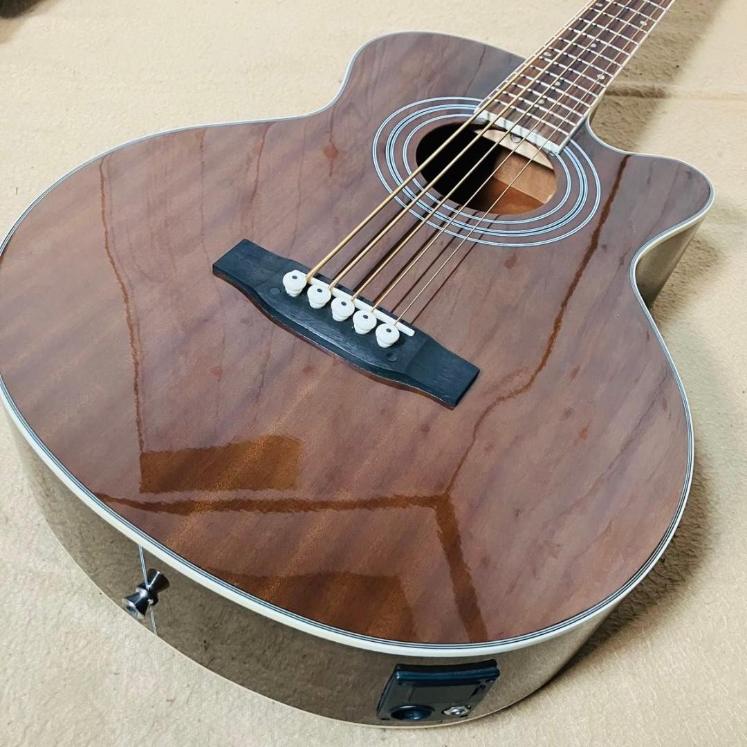 【希少 美品】ELK 5弦エレアコベース EAB-5 TBK アコースティック