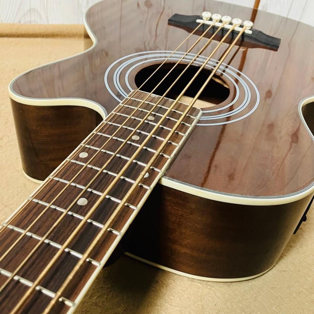 【希少 美品】ELK 5弦エレアコベース EAB-5 TBK アコースティック