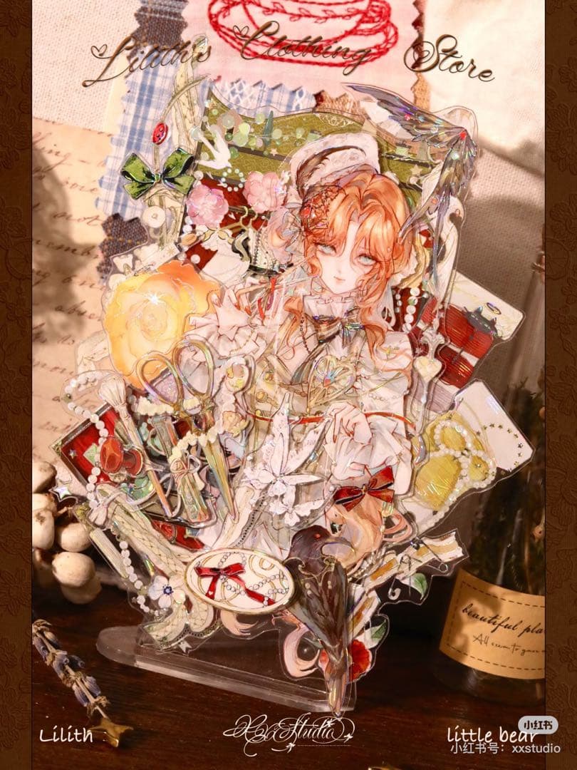 【9404】海外　4/5/巻　貝殻光マスキングテープ　人物系　裁縫　男子女子