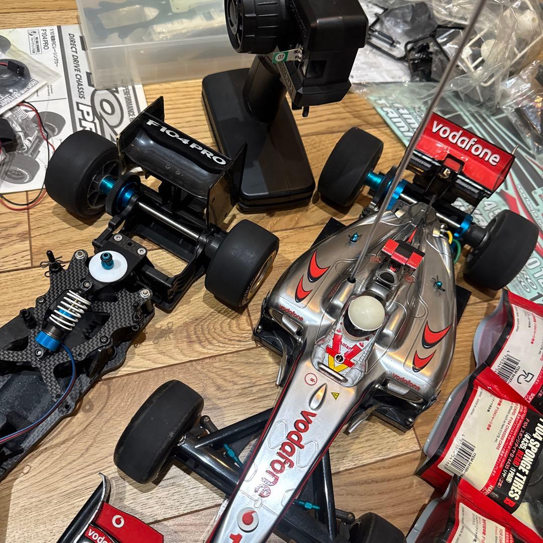 TAMIYA F104 PRO シャーシ フォーミュラチューンモーター付