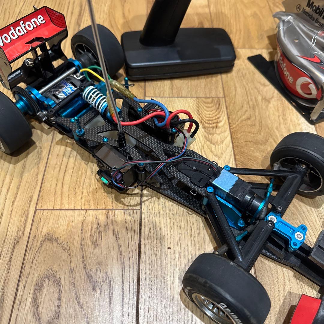TAMIYA F104 PRO シャーシ フォーミュラチューンモーター付