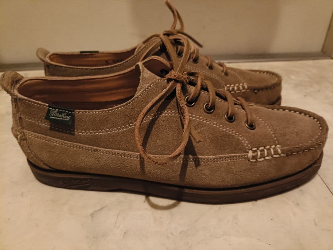 (UK5)(2024年購入)スタジオニコルソン スエードデッキシューズ