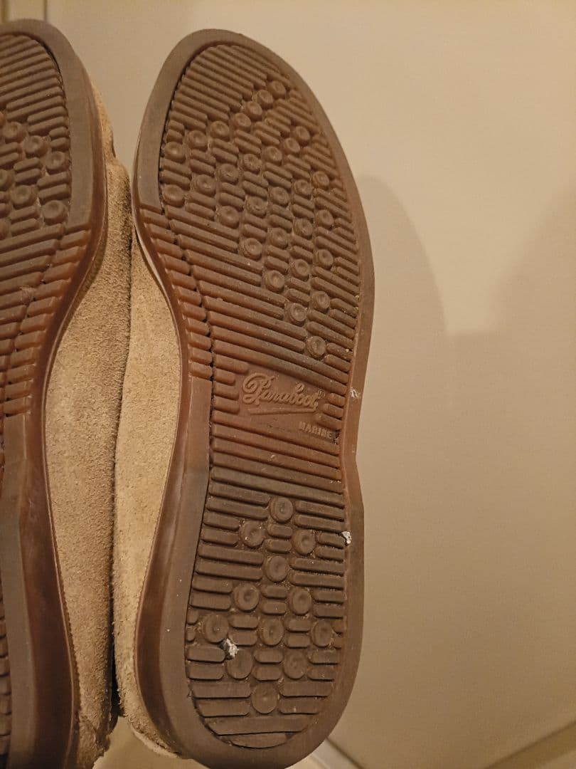 (UK5)(2024年購入)スタジオニコルソン スエードデッキシューズ