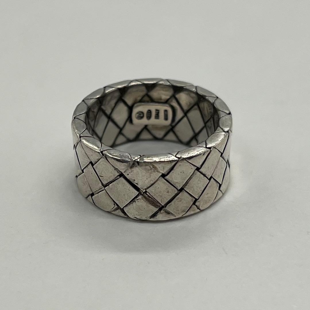 ボッテガヴェネタ BOTTEGA VENETA イントレチャートリング 16号