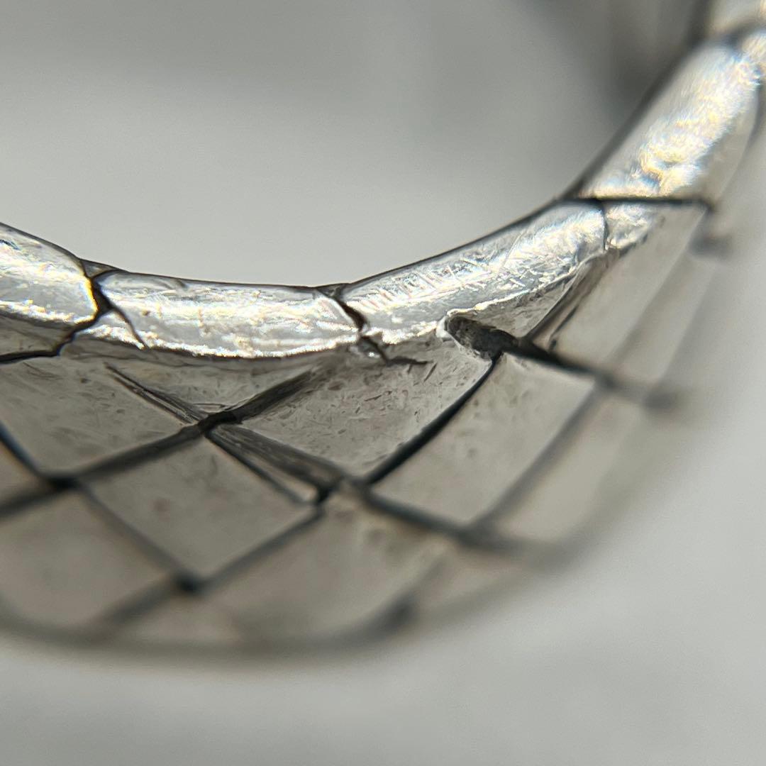 ボッテガヴェネタ BOTTEGA VENETA イントレチャートリング 16号