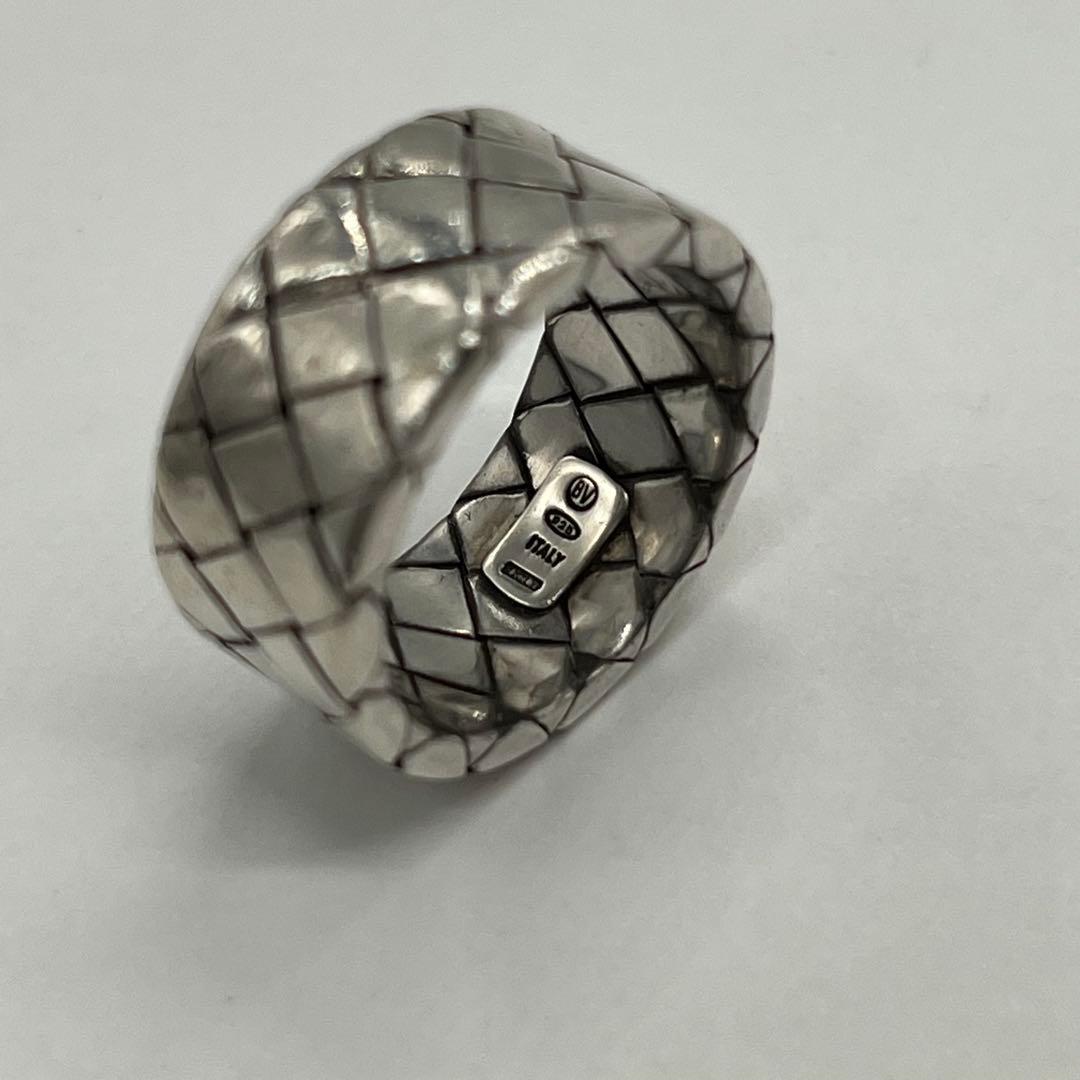 ボッテガヴェネタ BOTTEGA VENETA イントレチャートリング 16号