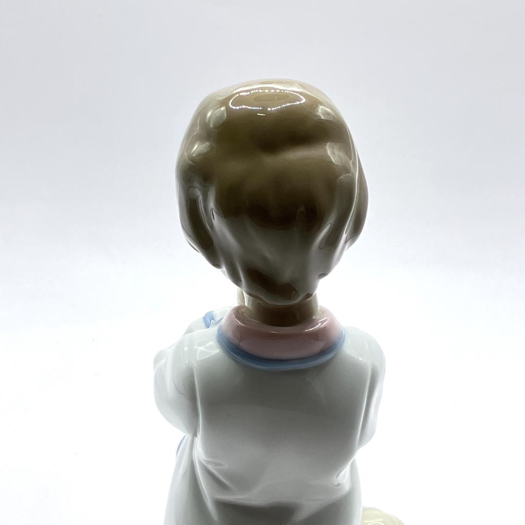 リヤドロ 仔馬と祈り 美品 陶器 アート インテリア 彫像 祈りのポーズ 希少