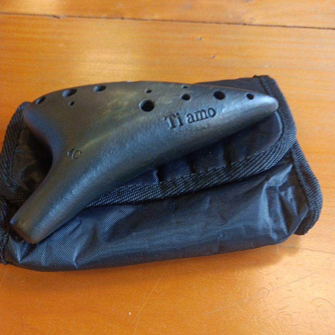 ティアーモオカリナ 4C アルトＣ 黒陶プロモデル 13穴 年末セール