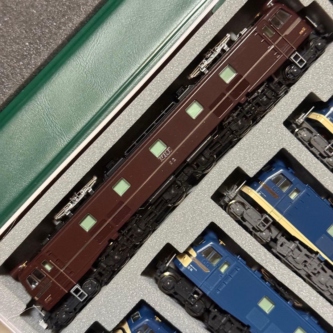 KATO EF58 青大将, 特急色, 青, 茶, お召し61号機　10両セット