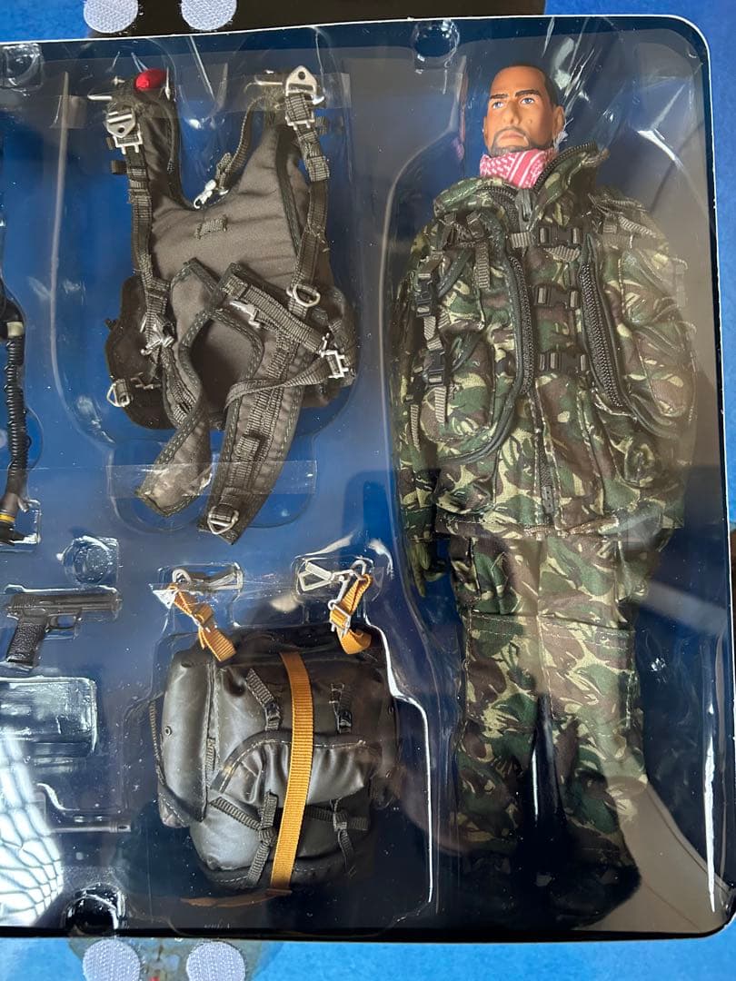 ホットトイズ SAS HALO 1/6 アクションフィギュア 専用収納袋 未開封