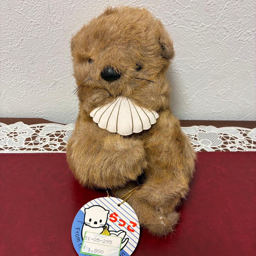 ファースト　らっこ　ラッコ　ぬいぐるみ　貝　FIRST