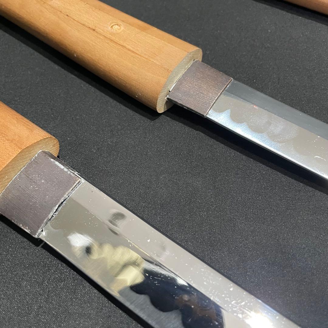 訳あり品 模造刀 白鞘 2本 セット コスプレ 演劇 撮影 防犯 日本刀レプリカ