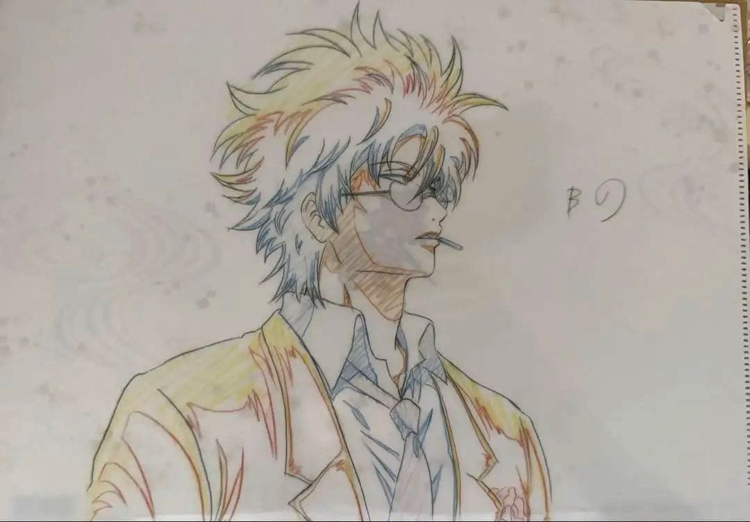 銀魂 銀八先生 クリアファイル ポストカード