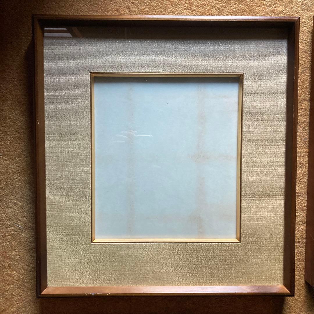 最高級色紙額縁4枚セット サイズ 約45×42×4〜5cm