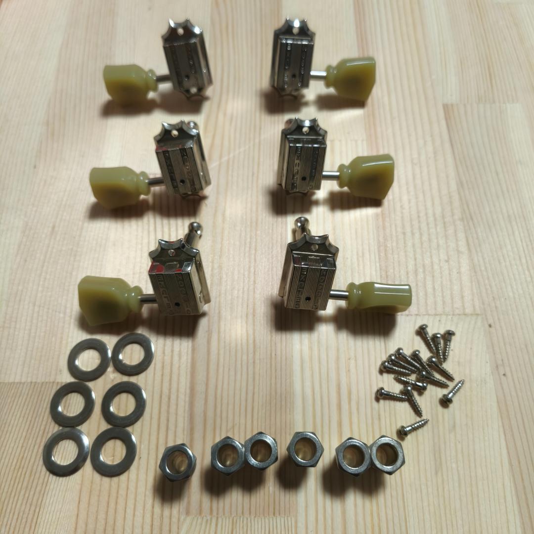 GIBSON DELUXE USA クルーソン ペグ セット３：３ 美品