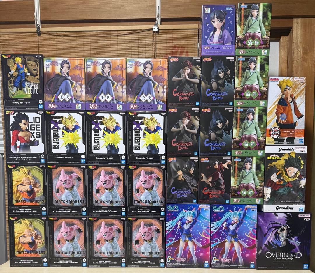 最新プライズフィギュア　まとめ売り　ドラゴンボール　ナルト　薬屋のひとりごと