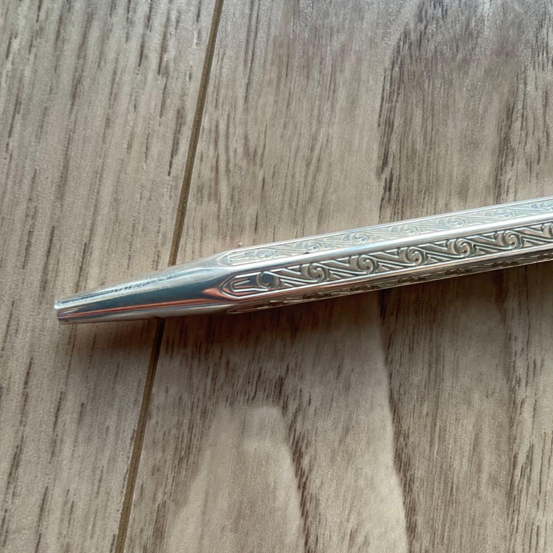 CARAN D'ACHE カランダッシュ ボールペン シルバー 動作OK