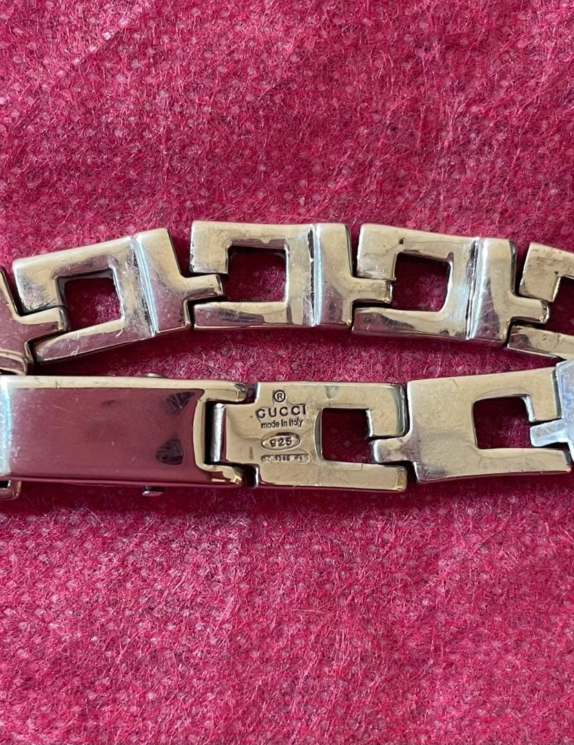GUCCI ブレスレット イタリア製 925シルバー