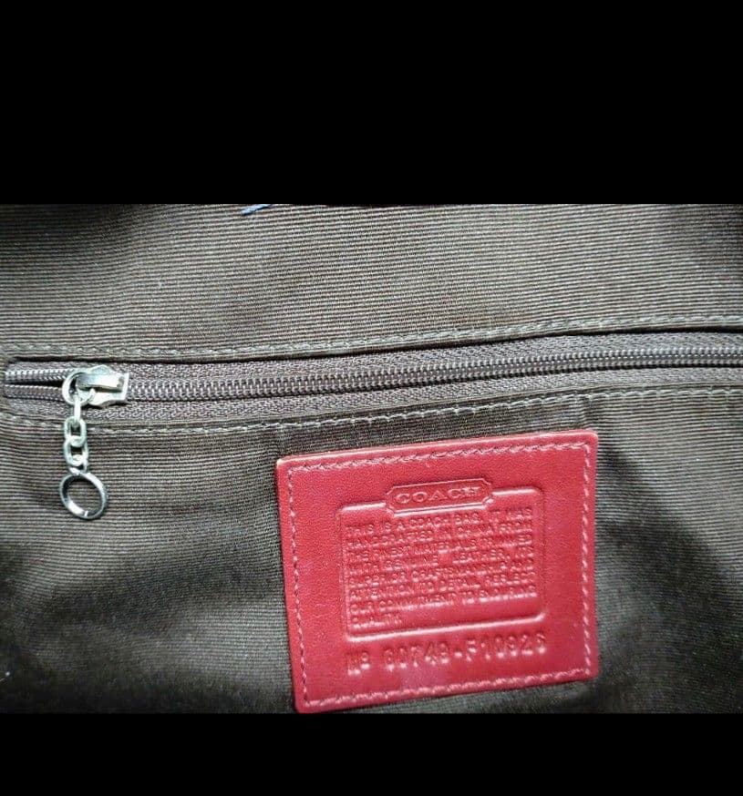 《超希少》 COACH コーチ シグネチャー ワンショルダ