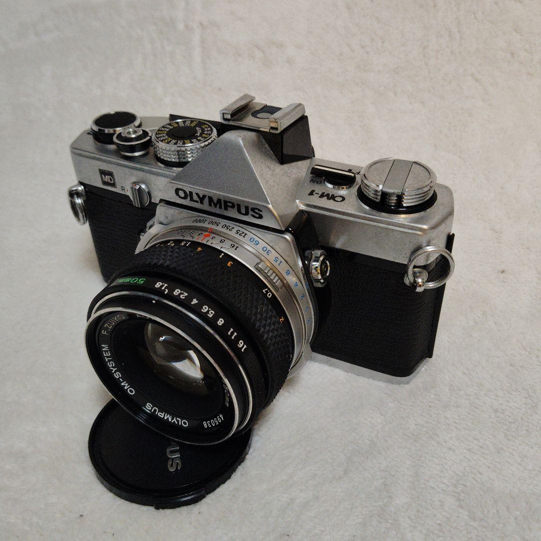 ■美品■ OLYMPUS OM-1 F.ZUIKO 50mmf1.8 露出OK