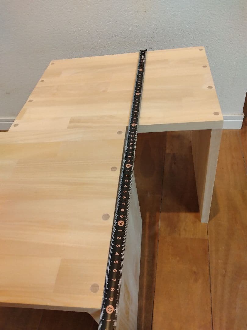 木製　ハンドメイド　オーダー　コの字　踏み台　スツール　ベンチ　ラック　水槽台