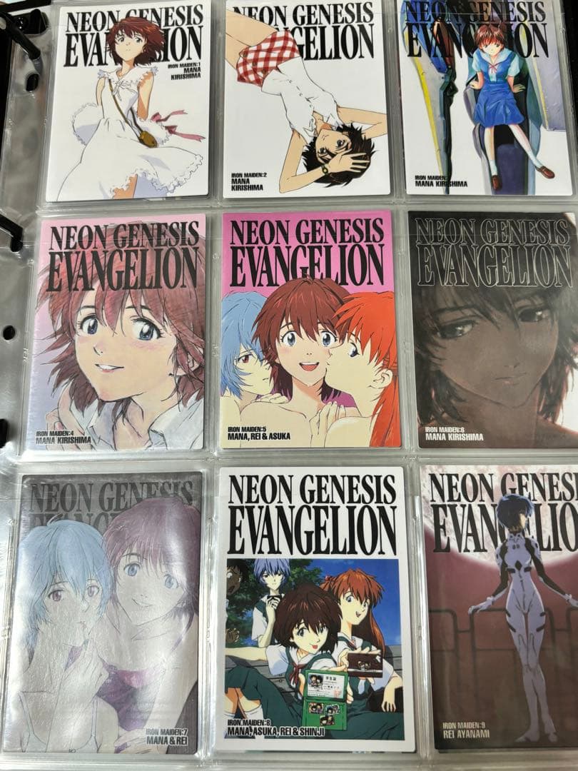 新世紀エヴァンゲリオン カードダスマスターズ 初版 第参集 コンプリート