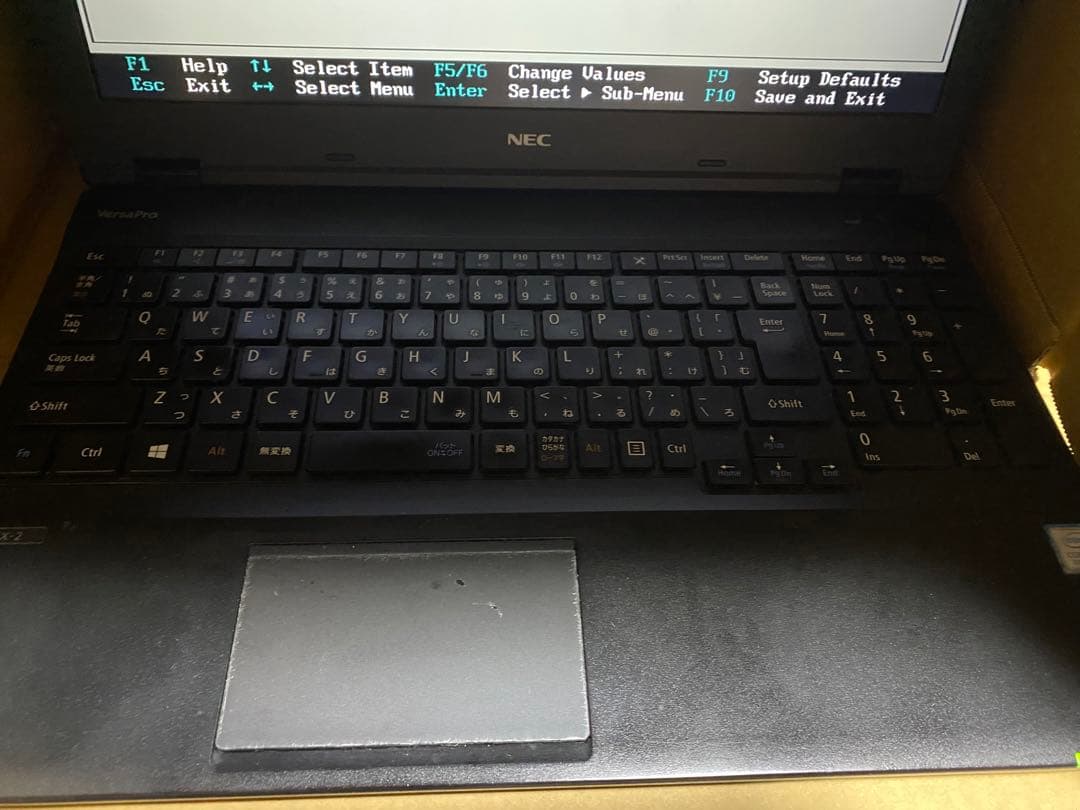 【ジャンク】NEC VersaPro 第8世代core i5