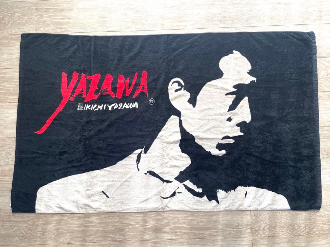矢沢永吉 E.YAZAWA スペシャルビーチタオル ライブ大判　シルエット　レア