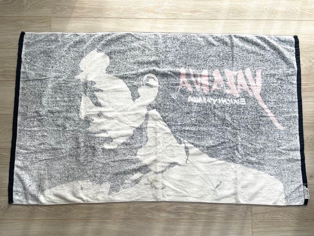 矢沢永吉 E.YAZAWA スペシャルビーチタオル ライブ大判　シルエット　レア