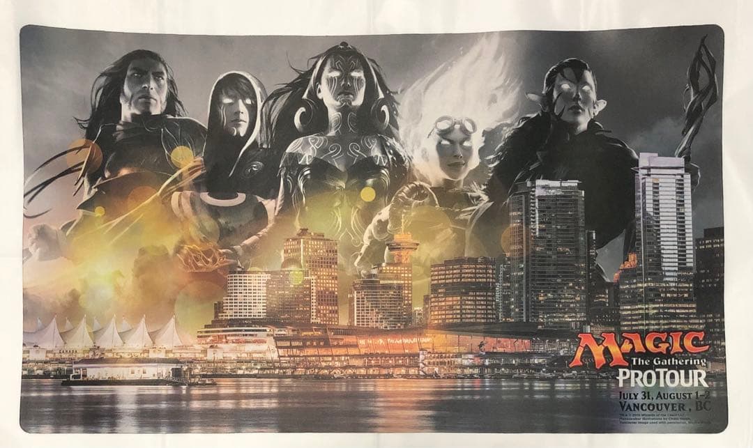 mtg プレイマット プロツアー オリジン ギデオン ジェイス リリアナ ニッサ