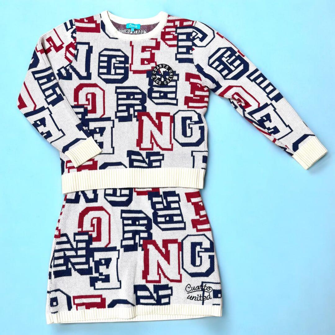 CUARTO UNITED/クアルトユナイテッド/セットアップ/ニットセット