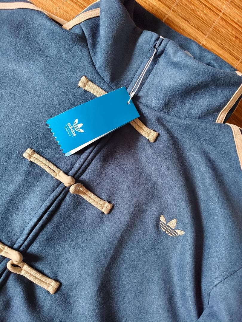 新品 アディダス 中国限定 蛇年トラックジャケット 青 サイズ 2XL