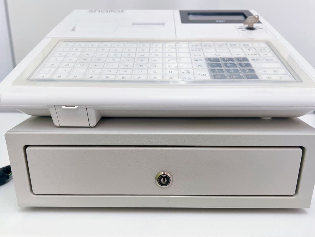 TEC 東芝テック Shallot FS-700 レジスター ピュアホワイト