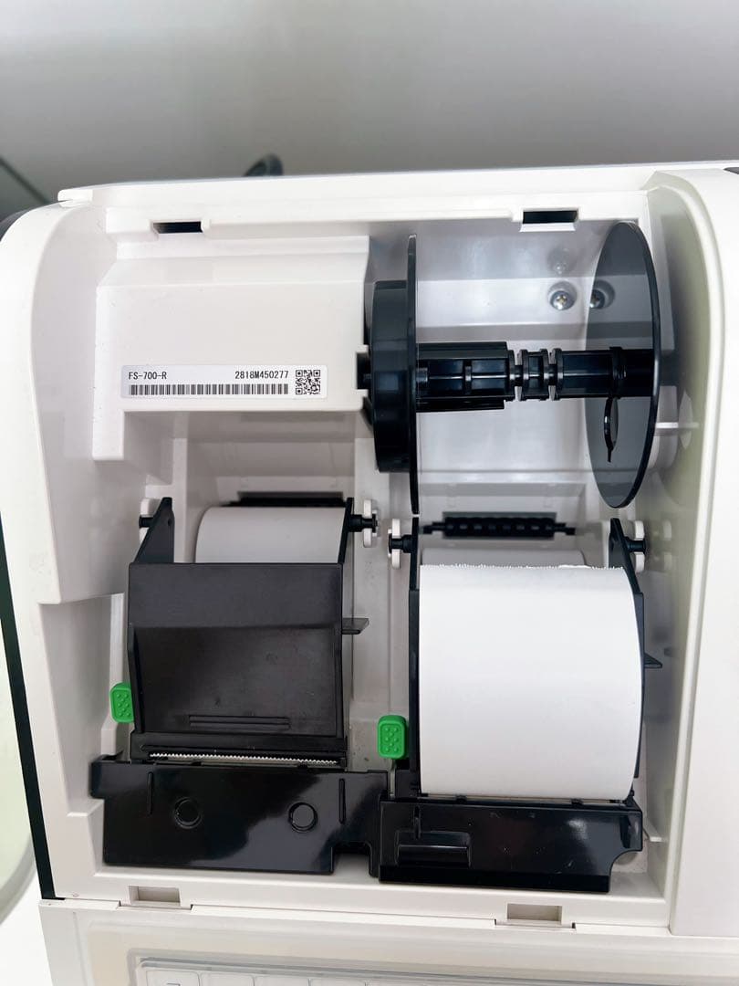 TEC 東芝テック Shallot FS-700 レジスター ピュアホワイト