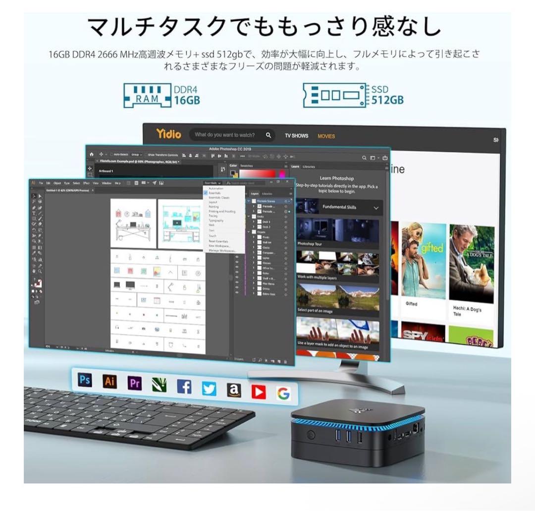 ふ*ん様 Alder Lake CPU n95 RAM16GB SSD 512G