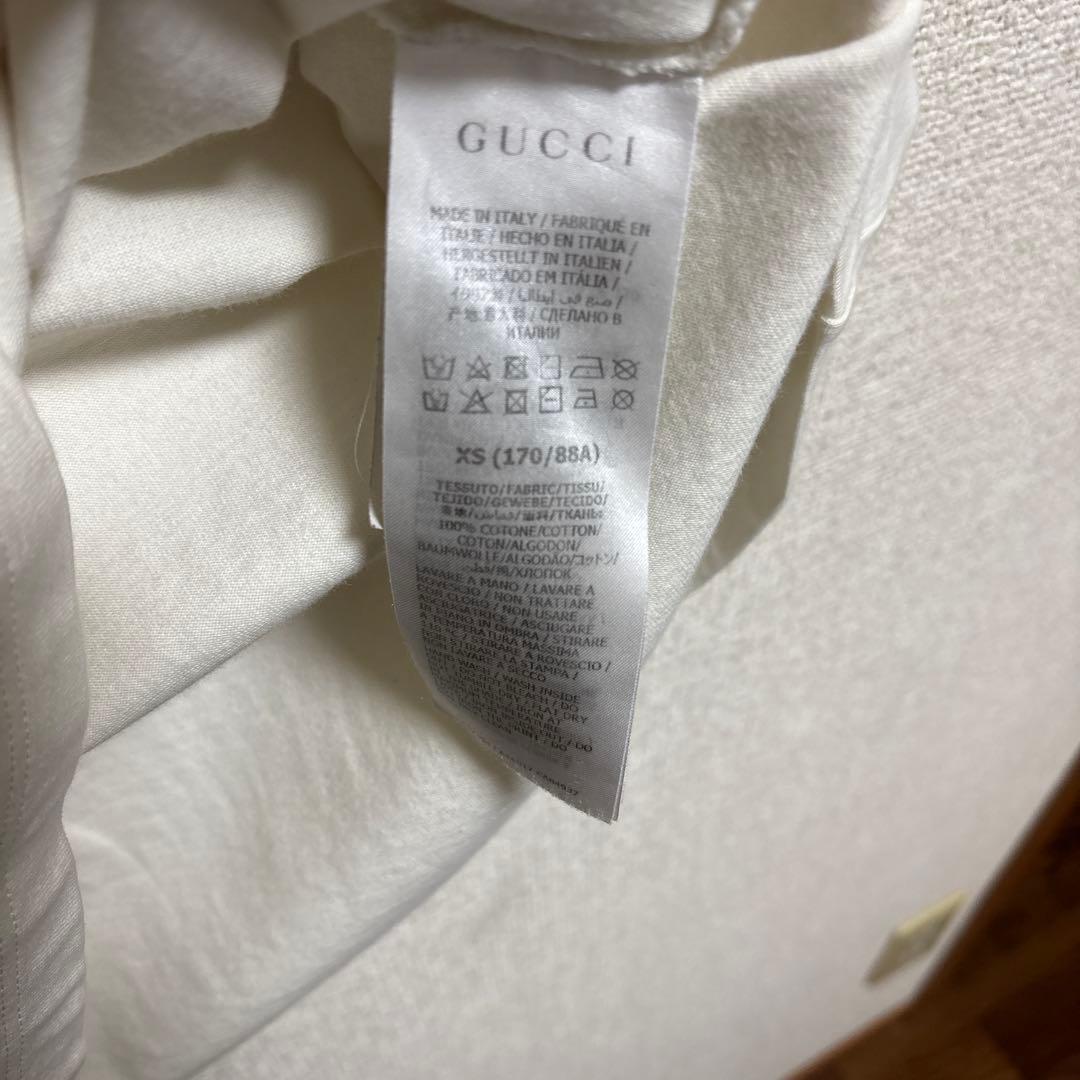 GUCCI Tシャツ　グッチ　稲妻 XSサイズ　ブレード