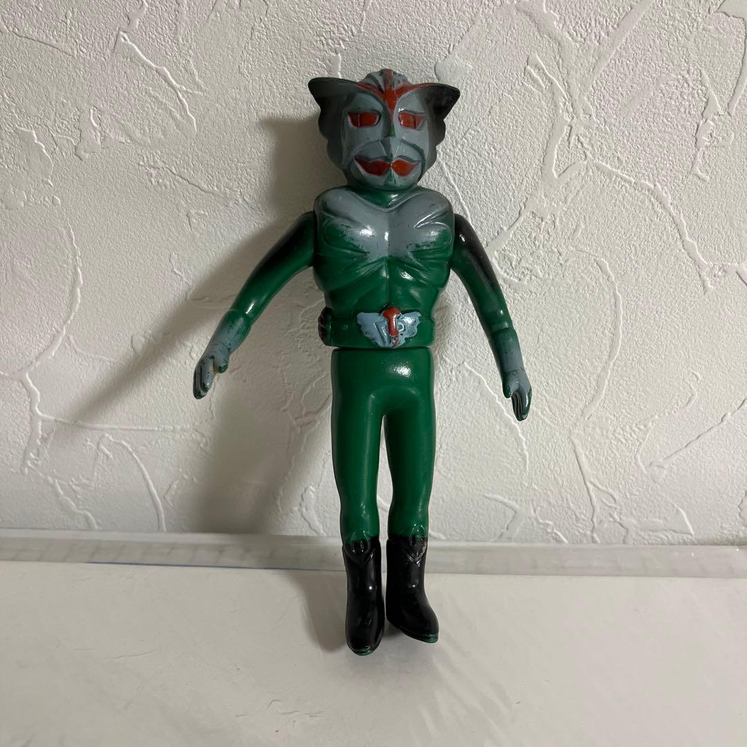 ⚠️当時物・レア　超人バロムワン　さいとうたかお　ミドルソフビ　昭和レトロ