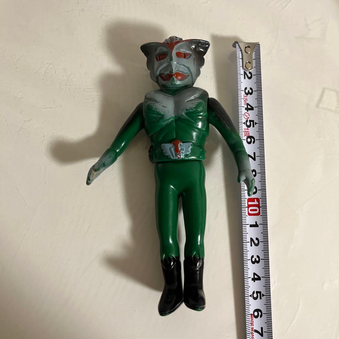 ⚠️当時物・レア　超人バロムワン　さいとうたかお　ミドルソフビ　昭和レトロ