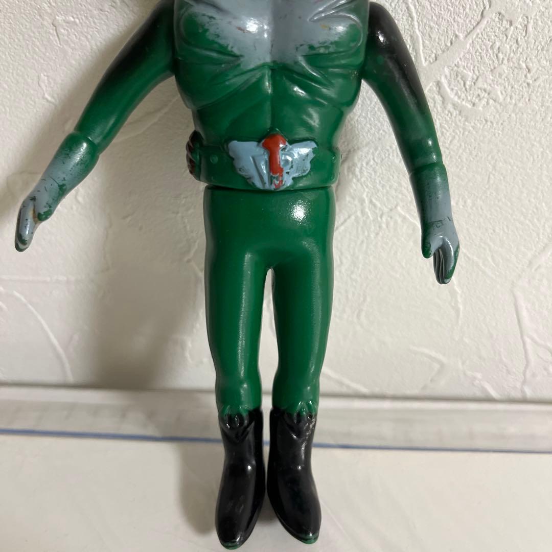 ⚠️当時物・レア　超人バロムワン　さいとうたかお　ミドルソフビ　昭和レトロ