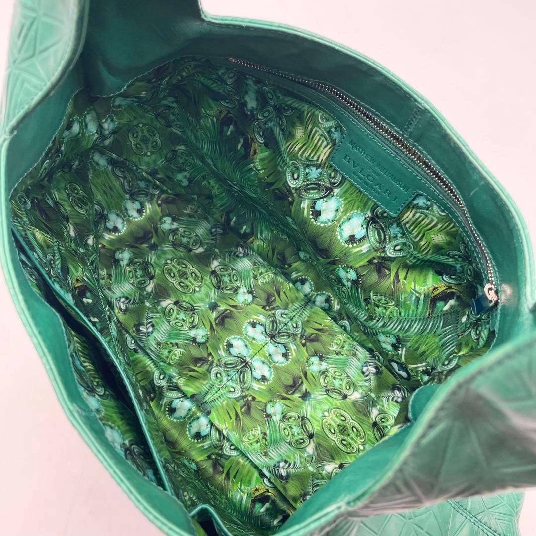 【入手困難】BVLGARI マシューウィリアムソン ショルダーバッグ エンボス