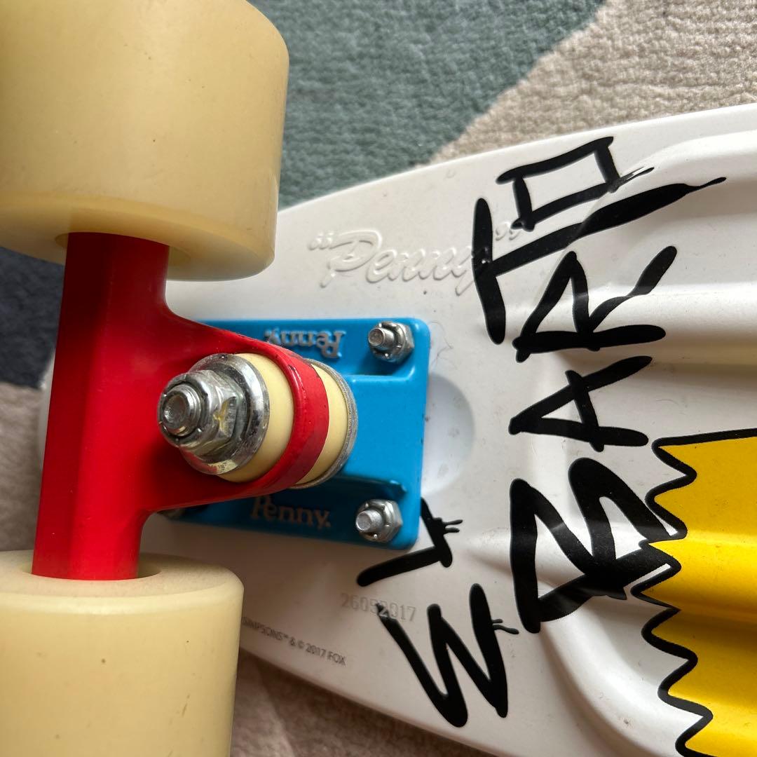 Penny スケートボード バート・シンプソンデザイン